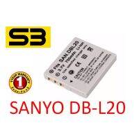 แบบเตอรี่กล้อง Sanyo รุ่น DB-L20 Replacement Battery for Sanyo