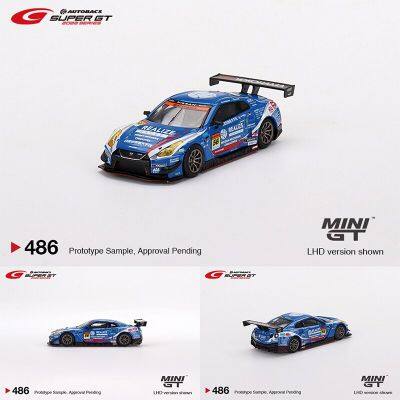 MINI GT 1:64 GTR NISMO GT3 KONDO RACING 2022 SuperGT Series Diecast Diorama Car Model Collection Miniature Carros 486 In Stock Die-Cast Vehicles