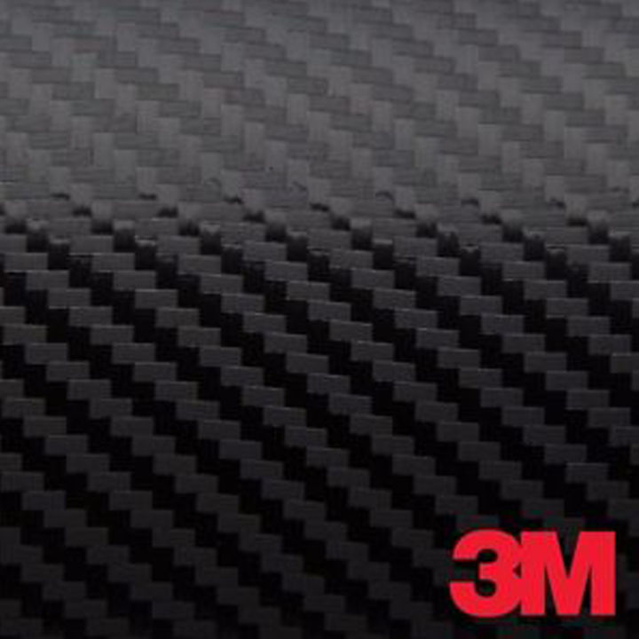 3m-wrap-film-series-2080-สติ๊กเกอร์ติดรถเคฟล่าสีดำ-20cm-x30cm