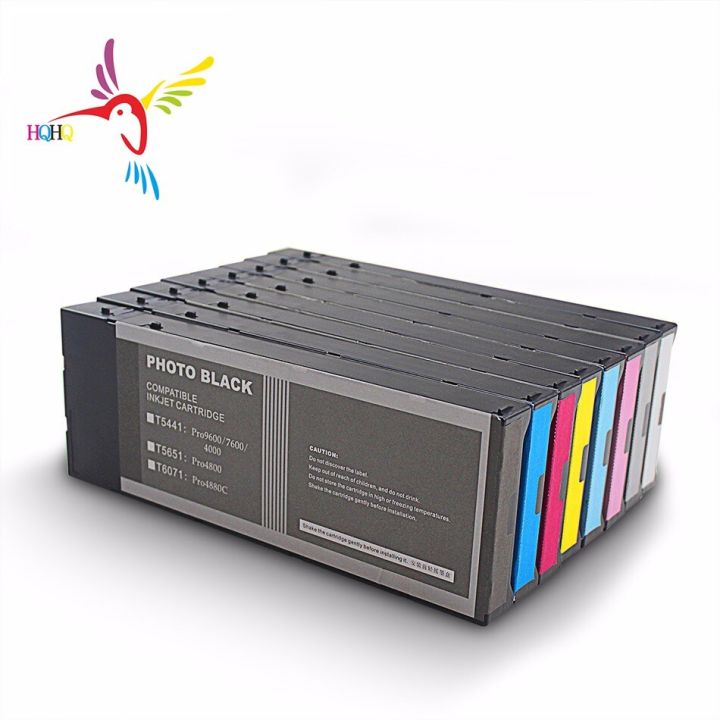 เครื่องพิมพ์จากน้ำ-t5441-t5448ตลับหมึกย้อมสีสำหรับ-epson-4000-7600-9600ผลิตในจีนบริษัท-hqhq