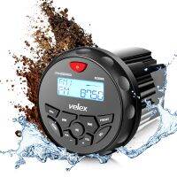 เครื่องรับสัญญาณสเตอริโอสื่อดิจิตอลบลูทูธกันน้ำพร้อมเครื่องเล่น MP3 AM FM และ USB สำหรับสตรีมเพลงบนเรือรถกอล์ฟ