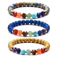 2021 New Frosting Beads celet 8mm Fashion Natural Colour Stone Elastic Rope celets Women Jewelry Pulseira