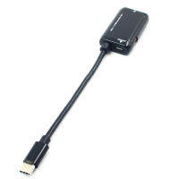 Type-C To HDMI-รองรับ1080P สายเคเบิลอะแดปเตอร์ตัวแปลงวิดีโอเสียงความชัดเจนสูงสำหรับแล็ปท็อปทีวีโทรศัพท์