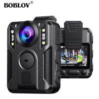 ตัวกล้อง M6 BOBLOV พร้อม GPS, HD 1440P กล้องติดร่างกายตำรวจตัวกล้องสำหรับการบังคับใช้กฎหมายรองรับตัวกล้องกล้องติดร่างกายตำรวจ8บันทึกชั่วโมง