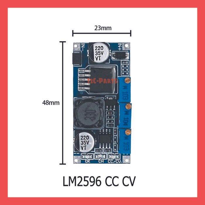 LM2596 CC CV 3A Constant Ampere DC Step Down Charge Battery LED Driver