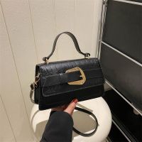 [Free ship] Texture spring and summer new womens commuter 2023 this year popular foreign style shoulder messenger bag square