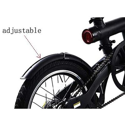 Electric Power-Assisted Bicycle Ef1 Mudguard Mud Removal Mudguard Accessories Parts Tile Foot Support Rear Support Frame Universal