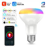 Tuya 15W  WIFIสมาร์ทหลอดไฟLED (ตัวแบน扁)