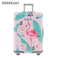 Flamingo Luggage Protection Cover Suitcase Thicken Elastic Case Covers 19-32Inch Baggage Trolley Dust Cover Travel accessories