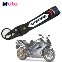 Motorcycle Accessories Embroidery Badge Key Ring Belt Keyring Key Chain For HONDA VFR 800 1200x VFR800 800X 800F VFR1200x