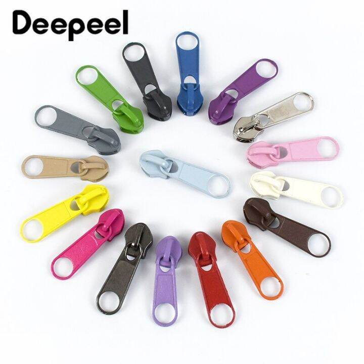 20-50pcs-3-5-rainbow-zipper-puller-slider-for-nylon-zips-clothes-handbag-zip-head-zippers-repair-kit-diy-sewing-accessories-door-hardware-locks-fabr