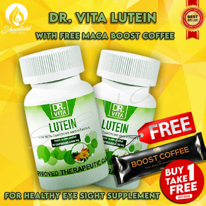 BUY 1 TAKE 1! FREE SACHET OF COFFEE! Dr. Vita Lutein improve or prevent