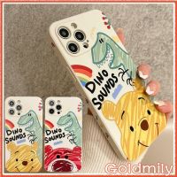 ? เคสไอโฟนวินนี่เดอะพูห์ ลายแถบข้างการ์ตูนขอบเหลี่ยมสำหรับ เคสไอโฟน11 หมี Case iPhone 13 Pro Max iPhone 12 Pro Max เคสไอโฟน8 iPhone SE 2020 iPhone8 plus X iPhone 13 7plus iphone xr เคสไอโฟน7พลัส xs max iphone 7 plus i11 เคสไอโฟน13 iphone xr 6s