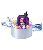 SOBO Aquarium Mist Maker เครื่องทำหมอก สำหรับตู้ปลา บ่อปลา น้ำตก น้ำพุ พร้อมไฟ LED ในตัว ระบบ Ultrasonic ปลอดภัย M-12L พร้อมส่งจร้า