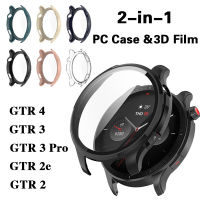 PC Cover For Amazfit GTR 4 GTR4 Full Screen Protector Case For Amazfit GTR 2e 3 Pro Watch Protection Shell Accessorie