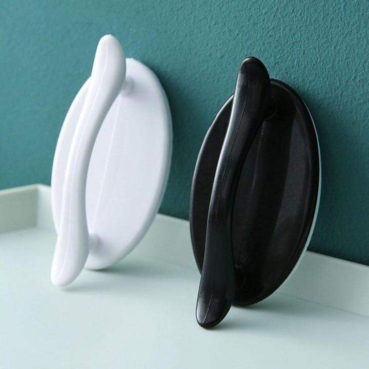 YAO06 Sturdy Modern Smooth Wardrobe Decor Punch Free with Back Glue