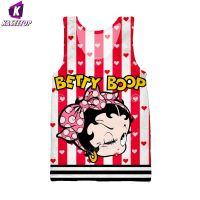 hot【DT】 Print Anime Boop-S Fashion Swim Hip Hop Men Undershirt Streetwear Pullover Tee Shirt