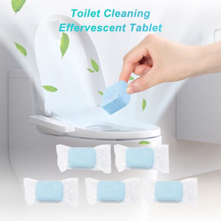 【ZHOUYUE】 New Toilet Cleaning Effervescent Tablet Descaling Cleaner ...