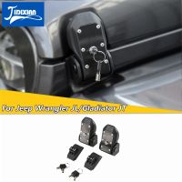 JIDIXIAN รถเครื่องยนต์ Hood ล็อค Latch Catch สำหรับ Jeep Wrangler JL Gladiator JT 2018 2019 2020 2021 2022อุปกรณ์เสริมภายนอก