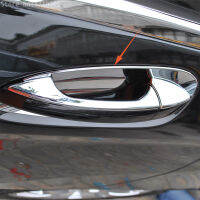 Chrome Car Door Handle Trim Door Bowl Decoration For Benz GLKGLMLC Class W204 X204 Car Styling Accessories