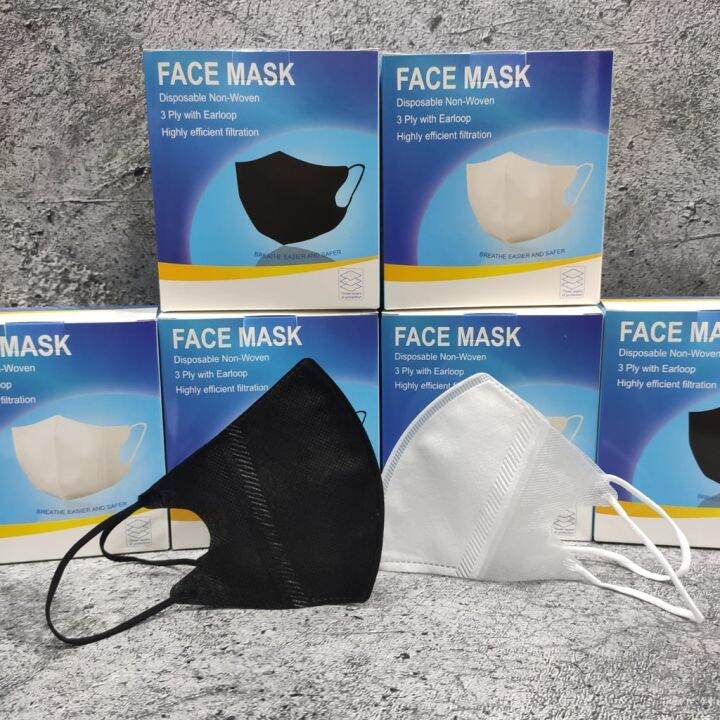 MASKER DUCKBILL DEWASA 1 BOX ISI 50PCS EARLOOP 3PLY MURAH/MASKER DUCKBILL  GARIS DEWASA ISI 10PCS / COD | Lazada Indonesia
