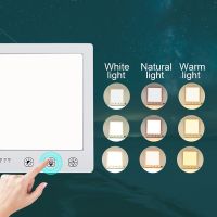 2000-10000lux Phototherapy Light Bionic-Daylight USB LED Therapy Lamp Touch Control Adjustable Emotional Relief Night Lights Night Lights