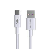 JOYROOM S-1050M7 5A USB เป็น USB-C / Type-C สายเคเบิลข้อมูลสายชาร์จเร็วสุด,ความยาวสายเคเบิล: 1เมตร (สีขาว)