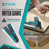 [QQL Hardware Tools]Zitour®เครื่องวัด Mitre ที่แม่นยำสำหรับ Mitre การวัดมุมที่แม่นยำ30 ° 180 ° Fast Marking Edge Ruler Protractor Woodworking Tools