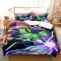 {fabric sofa} AnimeKakashi สหรัฐ/ยุโรป/สหราชอาณาจักรขนาดผ้าห่มเตียงปกอะนิเมะปกผ้านวมปลอกหมอน2 3ชิ้นชุด
