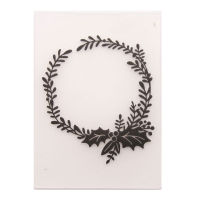 1Pcs Christmas Wreath Plastic Stencils Making Craft Paper Cards Template Embossing Folders DIY Photo Album Decor Tool