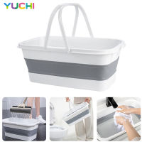 Wash Basin Mop Bucket Foldable Bucket Portable Collapsible Fishing Retractable Basin Camping Car Wash Bucket Home Outdoor Tools