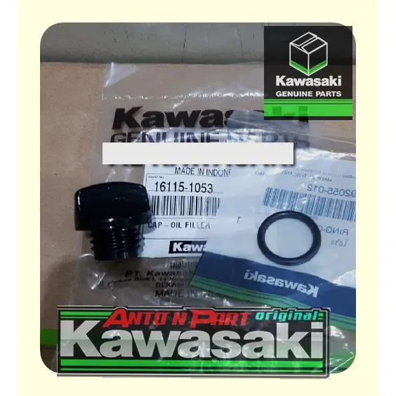 tutup dan oring oli mesin zx25r original kawasaki | Lazada Indonesia