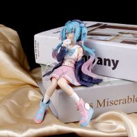 ATNV 14.5Cm ของเล่นเด็กของประดับโต๊ะทำงาน Hatsune Miku โมเดลโมเดลของเล่นโมเดลของเล่นแอ็คชั่นโมเดลของเล่นฟิกเกอร์รีนขนาดเล็กมิกุ