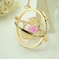 24PcsLot Fashion Time Turner Hourglass Vintage Pendant Jewelry Magic School Badge Choker Sand Pendant Dangle Necklace Wholesale