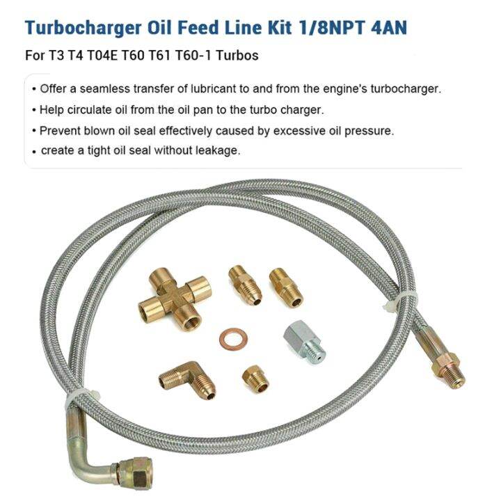 universal-turbo-oil-feed-line-oil-return-line-oil-drain-line-kit-1-8-npt-4an-t3-t4-t3-t4-t04e-t70-t66-t67-gt35-gt45