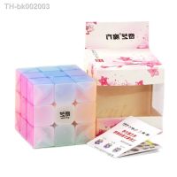 ۞✟۩ QiYi 3x3x3 Jelly Magic Cube Cubo Magico 3X3 3Layers Speed Puzzle Cube Professional Rubix Cube Antistress Toys For Children Gifts