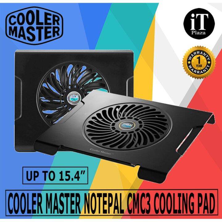 Cooler Master Notepal CMC3 Cooler Pad (R9-NBC-CMC3-GP) Up To 15 ...