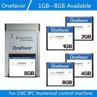 Onefavor การ์ดอุปกรณ์เก็บข้อมูลขนาดกะทัดรัดเพื่ออะแดปเตอร์pcmcia การ์ดความจำ1GB 2GB 4GB 8GB สำหรับเครื่องควบคุมด้วยตัวเลข CNC IPC