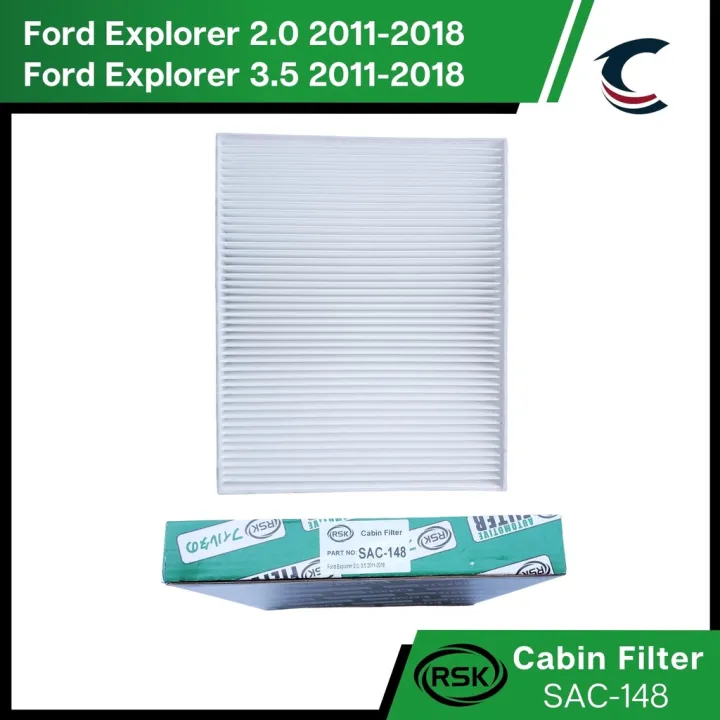 RSK Cabin Filter Ford Explorer 2.0, 3.5 20112018 (SAC148) Lazada PH