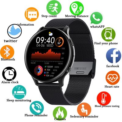 ZZOOI 2022 New Bluetooth Call Smart Watch Men 2022 Sports Bracelet Waterproof Custom Watch Face Men SmartWatch Women For IOS Android