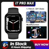 「Dark blue watch」2022Series 7 I7 ProSmartWatch DIY หน้าปัดผู้ชาย WomenFitness TrackerCallWatchW27 PRO X8MAX