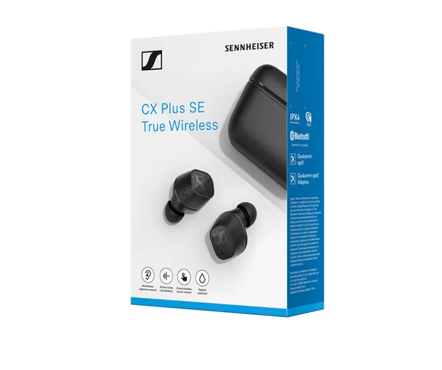 SENNHEISER CX Plus TW1 SE Active Noise Cancelling True Wireless