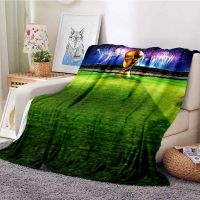 Katar World Cup Football Team Blanket Office Sofa Nap Multifunctional Air Conditioning Soft Keep Warm Customizable H2