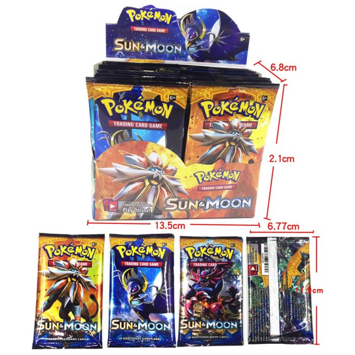 กล่องการ์ดเกมโปเกมอน-sun-moon-booster-tcg