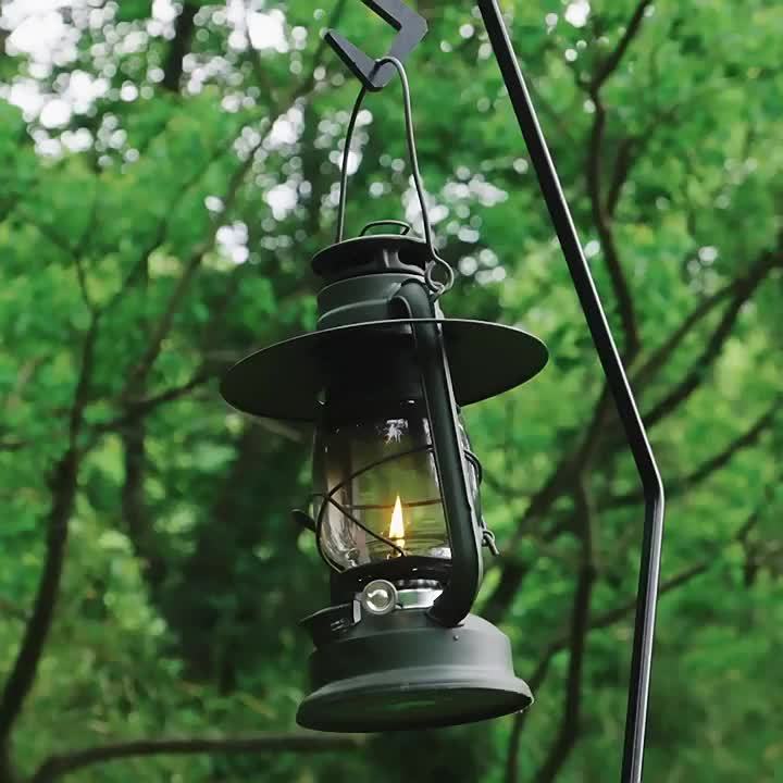 Naturehike Outdoor Camping Kerosene Lamp Portable Outdoor Picnic Atmosphere  Lamp Ultralight Outdoor Lighting Picnic Hanging Lamp