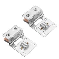 2 Pcs Glass Door Hinge Stainless Steel Glass Clamps Clip Double Sided No Need Hole Adjustable Cabinet Cupboard 4-12mm Glass 90°