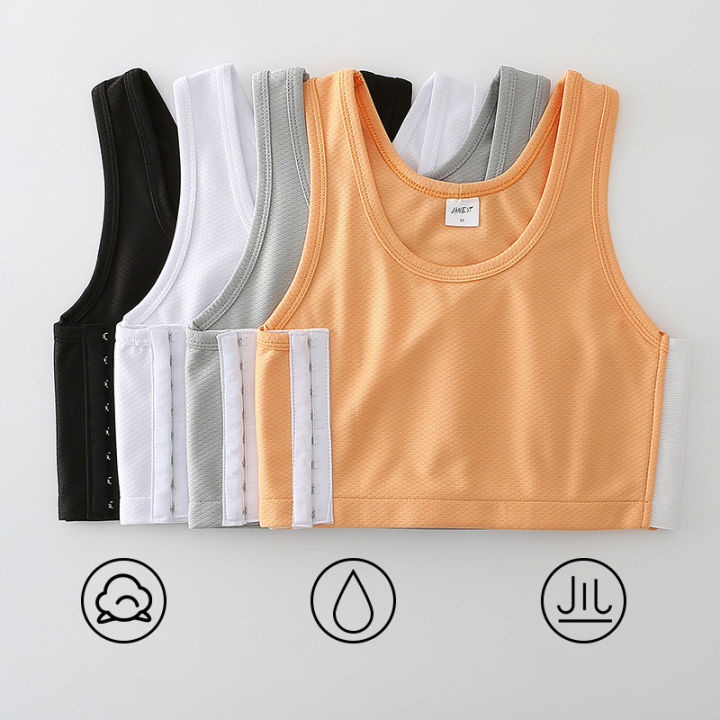 Plus Size Available Chest Binder Adjustable Short Buckle Breathable