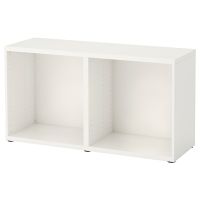 [สอบถามสต๊อคก่อนสั่งซื้อนะคะ!] IKEA BESTÅ เบสตัว โครงตู้, ขาว, 120x40x64 ซม. อิเกีย ของแท้100%