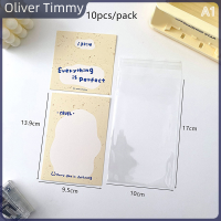 Oliver Timmy 10ชิ้น3นิ้วกระเป๋าเก็บชุดที่ยึดโฟโต้การ์ด,อุปกรณ์กระเป๋าใส่ของเครื่องเขียนในโรงเรียนสำหรับจัดแสดงของตกแต่ง