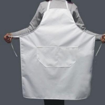 Lady Women White Apron Manufacturer Cleanroom Chef Pattern Cotton Custom Apron Kitchen Apr Pinafore Cotton W9F5